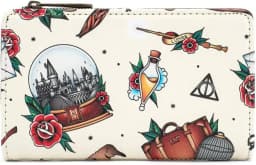 New Loungefly Disney 101 Dalmatians Striped Faux Leather Wallet