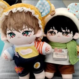 20cm BL Manwha Anime Figures Cloud Bai Xianyun Cosplay Lost in the Love Dress Up Doll Baed Hyuu-woon Yeon Ha-na Toys Gifts