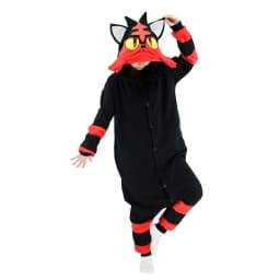 Pajamas Onesie Litten Kigurumi Cat Anime Pijama Jumpsuit Halloween Christmas Cosplay Costume Party Outfit