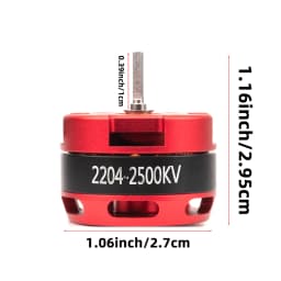 9IMOD Brushless ESC Motor Combo 30A ESC 1224/1621/2204 Motor For RC 1/18 1/24 SCX24 TRX4M