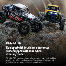 1/24 RC Crawler UDIRC UCX2405 Brushless/Brushed Motor 4WD Off-road Mini Rock Crawler Climbing Vehicle RTR RC Car Toys
