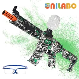 M416 Electric Gel Ball Blaster Toy Gun, Summer Outdoor Fun, High-Speed Rechargeable, Metallic, Family Pool/BBQ Games(No Bullets)