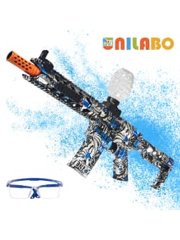M416 Electric Gel Ball Blaster Toy Gun, Summer Outdoor Fun, High-Speed Rechargeable, Metallic, Family Pool/BBQ Games(No Bullets)