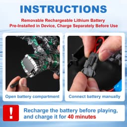 M416 Electric Gel Ball Blaster Toy Gun, Summer Outdoor Fun, High-Speed Rechargeable, Metallic, Family Pool/BBQ Games(No Bullets)