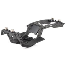 Carbon Fiber Modular 1/24 LCG Chassis Kit for SCX24 Custom Builds Performance Comp Rigs with High Clearance Adjustable Wheelbase