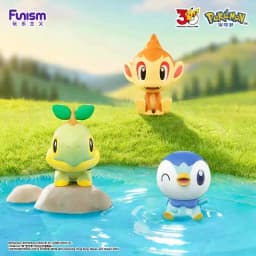Genuine Funism X Pokémon Palmsize Wonders First Partner 30th Anniversary Blind Box Series Bulbasaur Squirtle Charmander Gifts