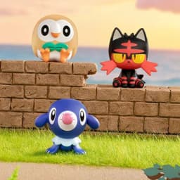 Genuine Funism X Pokémon Palmsize Wonders First Partner 30th Anniversary Blind Box Series Bulbasaur Squirtle Charmander Gifts