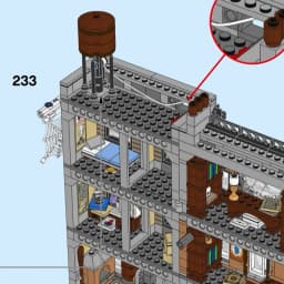 Street View Hero Series Sanctuary Sanctuary Showdown Building Blocks Model Set Particles Suitable for Birthday Gift
