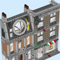 Street View Hero Series Sanctuary Sanctuary Showdown Building Blocks Model Set Particles Suitable for Birthday Gift