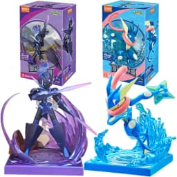 BLOKEES Pokémon Ceruledge Greninja Action Figure Collectible Peripheral Movable Joints Model Assembled Toys Birthday Gifts