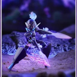 BLOKEES Pokémon Ceruledge Greninja Action Figure Collectible Peripheral Movable Joints Model Assembled Toys Birthday Gifts