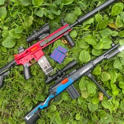 Multiple Models of Safe Shell-Ejecting Soft Bullet Toy Guns 98K&M416, Game Replica Models, Classic Manual Side-Loading