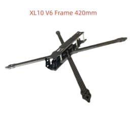 XL10 V6 420mm 10inch Wheelbase super Long Range HD True-X Carbon Frame Kit with 8mm arm for DJI O3 VISTA FPV part