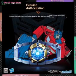 Transformers G1 Matrix Of Leadership Bluetooth Speaker 1:1 Skyreach Pillar Helmet Genuine Glow Anime Fiugre Collectible Toys