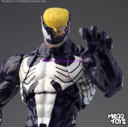 NEW Mess Toys Venom Spider Man Lethal Neighbor Symbiotic Black Suit Messtoys Spiderman Anime Action Figure Model Doll Gifts Toys