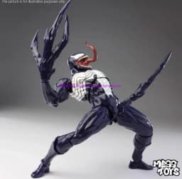 NEW Mess Toys Venom Spider Man Lethal Neighbor Symbiotic Black Suit Messtoys Spiderman Anime Action Figure Model Doll Gifts Toys