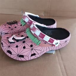 Cartoon Cave Shoes Anime Demon Slayer Slippers Outdoor Travel Beach Sandals Summer Men Non-Slip Home Shoes Slipper Gift