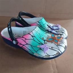 Cartoon Cave Shoes Anime Demon Slayer Slippers Outdoor Travel Beach Sandals Summer Men Non-Slip Home Shoes Slipper Gift