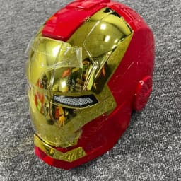 2026 New Iron Man Helmet 1:1 Electric Wearable Voice Control Anime Peripheral Model Collectible Prop Adult Role‑Play Birthday Gi