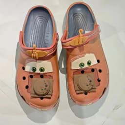 New Summer Cartoon Cars Theme Mater Clogs Non‑Slip Lightweight Eva Beach Slippers Breathable Outdoor Sandals Gift For Adults