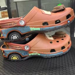 New Summer Cartoon Cars Theme Mater Clogs Non‑Slip Lightweight Eva Beach Slippers Breathable Outdoor Sandals Gift For Adults