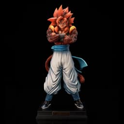 YS Statue Dragon Ball Ssj4 Gogeta Figure Replaceable Body Super Saiyan 4 Gogeta Pvc Action Figures Collection Model Toys Gifts