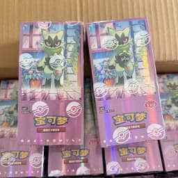 In Stock New Poke Gem Pack Vol.5 Scarlet And Violet Trading Ptcg Card Bag Box Hi Deck Ibrahimovic Collection Toy