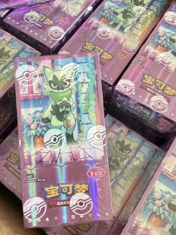 In Stock New Poke Gem Pack Vol.5 Scarlet And Violet Trading Ptcg Card Bag Box Hi Deck Ibrahimovic Collection Toy