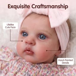 NPK Lifelike 15inch Mikki 3D Painted With Visible Veins Reborn Soft Vinyl Doll Newborn Bebe With Cloth Body
