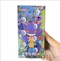 PTCG PKM Simplified Card Chinese Zhu Zi Collected 151Change Series Card Ponyta Gengar Collectible Game Card Toy