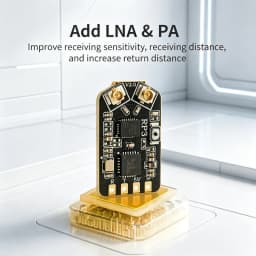 RadioMaster RP3 V2 ExpressLRS Receiver 2.4GHz Dual Antenna Diversity 100mW Telemetry TCXO Long Range CRSF RX for FPV Quadcopters