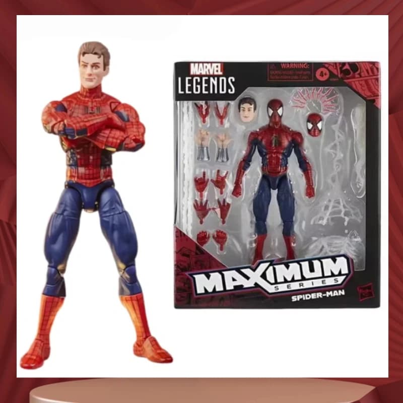Hot In Stock Spider-Man Legends Ultimate Maximum Series Amine Action Figure 6 Inch High Quality Ko Collectible Model Doll Toys