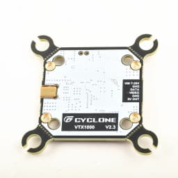Cyclone 5.8G 1W VTX 5.8G 1.6W 48CH VTX Transmission Input Voltage 7-26V Transmission Power 25/100/200/400/1000mW