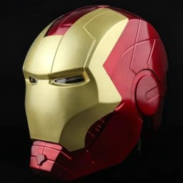 Iron Man Electric Helmet Opening And Closing Bilingual Voice Control Iron Man Mask Adult Series Animation Peripheral Toys