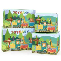 Toymany Simulation Carnivore Wildlife Animal Model Toy Mini Figures Dolls Action Figurines Toys Children Gift Cake Decoration