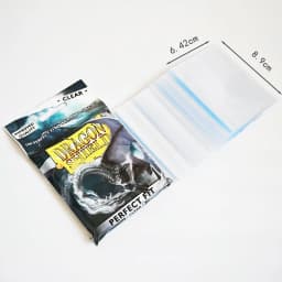 Dragon Shield Inner Sleeves Clear Standard Size 1000ct Card Protectors Individual Pack for Tabletop Games