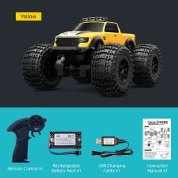 2.4G Land&Water RC Car Waterpoof 4WD Full Proportional Remote Control Off-Road Climbing Amphibious Truck Car Toys for Kids C8816