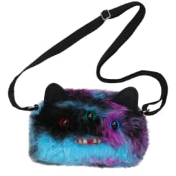 Original Fuggler Ugly Teeth Monster Plush Toys Shoulder Bag Fuggler Wide Eyed Weirdo McStinkles Cat Peluche Crossbody Bag Gifts