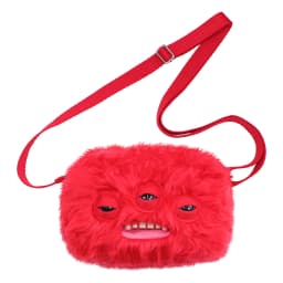 Original Fuggler Ugly Teeth Monster Plush Toys Shoulder Bag Fuggler Wide Eyed Weirdo McStinkles Cat Peluche Crossbody Bag Gifts