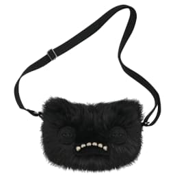Original Fuggler Ugly Teeth Monster Plush Toys Shoulder Bag Fuggler Wide Eyed Weirdo McStinkles Cat Peluche Crossbody Bag Gifts