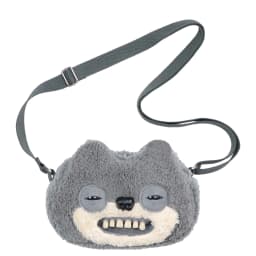 Original Fuggler Ugly Teeth Monster Plush Toys Shoulder Bag Fuggler Wide Eyed Weirdo McStinkles Cat Peluche Crossbody Bag Gifts
