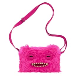 Original Fuggler Ugly Teeth Monster Plush Toys Shoulder Bag Fuggler Wide Eyed Weirdo McStinkles Cat Peluche Crossbody Bag Gifts