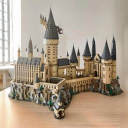 6020PCS Popular Iconic Magical Movie School Castle Building Blocks DIY Assembly Large Scene Display Model Desktop Decor Gifts