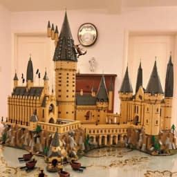 6020PCS Popular Iconic Magical Movie School Castle Building Blocks DIY Assembly Large Scene Display Model Desktop Decor Gifts