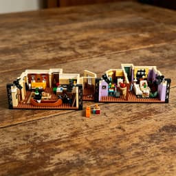 Popular toys, creative series, apartment model building blocks of various apartment types, children's educational assembly toys