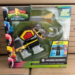 Playmates Mighty Morphin Power Rangers Re-Ignition Combinable Dinozord Tiger Triceratops Pterodactyl Doll Toys Gifts
