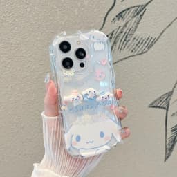 New anime character 3D mobile phone case DIY suitable for iPhone 17 16 15 14 13 Pro Max cartoon protective cover girls gift