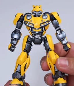 In stock Blokees Champion Class Transformers Bumblebee Movie Optimus Prime Bumblebee Blitzwing Assembled Action Figure Model
