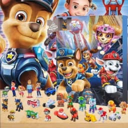 Paw Patrol 24 Style Anime Christmas Advent Calendar Patrol Canine Cartoon Toys Action Figure Model Ornamental Decor Mystery Gift