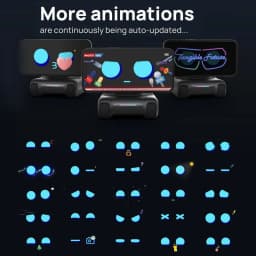 Looi Robot Smartphone Looi Robot ChatGPT Large Model English Voice Dialogue Visual Recognition Interactive Smart Toy Gift